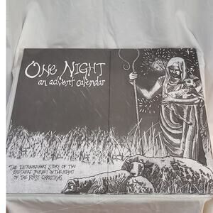 One Night Advent Calendar Nativity Kickstarter Rare Brand New Sealed Large